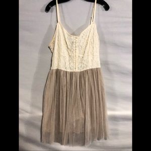 American Eagle Lace and Tule Dress